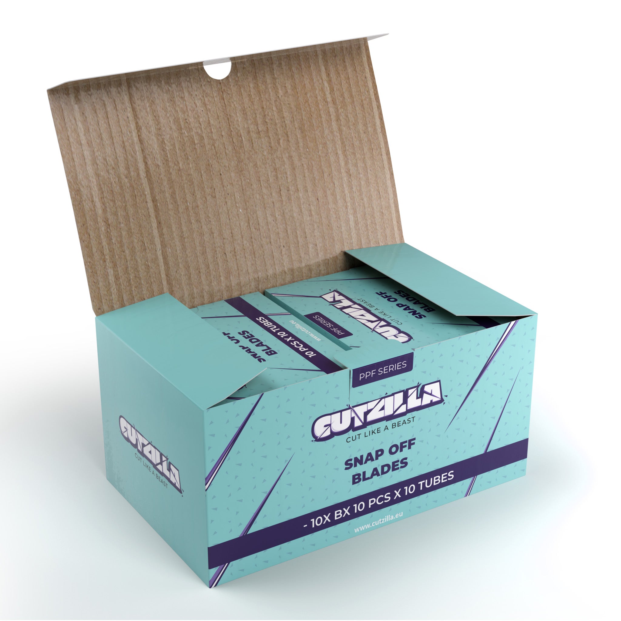 BLACK 9mm 30° snap off blade Box