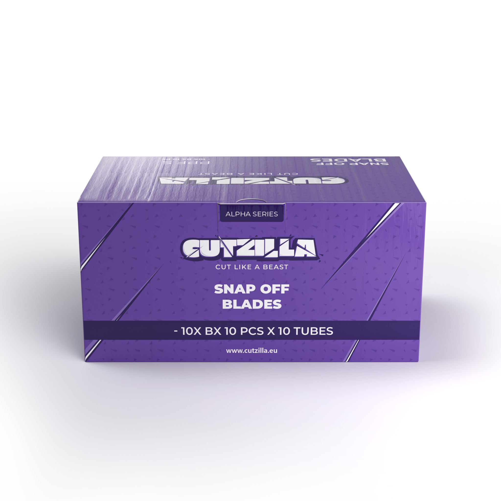 SILVER 9mm 30° snap off blade Box